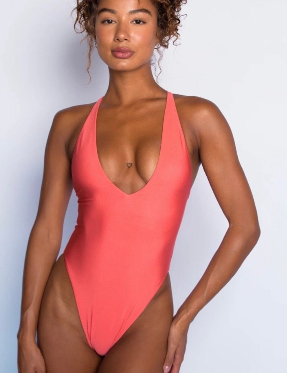 Skatie• ‘Zoey’ One Piece Swimsuit in BLUSH